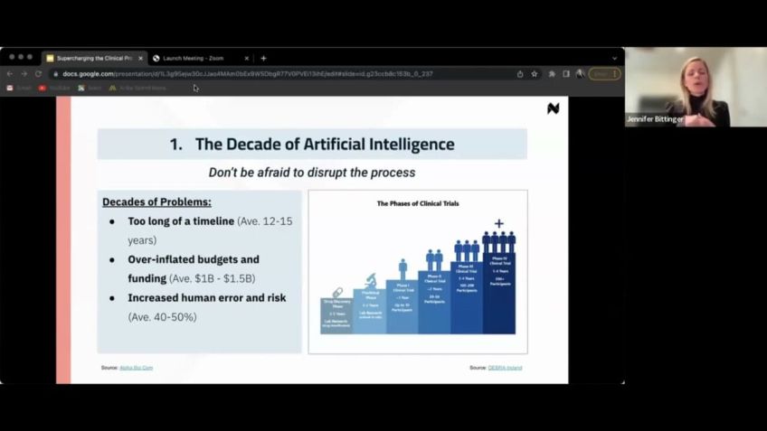 Embedded thumbnail for Supercharging the Clinical Trial Process Through the Power of AI